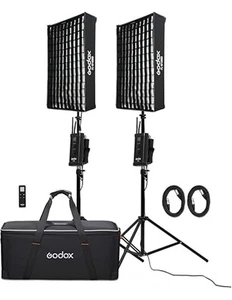 GODOX FL100-K2-2 panneau led Flexible FL100 Avec Support et Sac - Bild 1 von 9