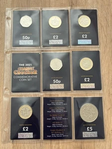 2021 Change Checker Commemorative Coin Set - BU £5/£2/50p (32177) - Picture 1 of 15