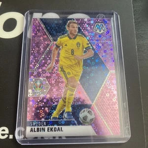 2021 Panini - Mosaic UEFA Euro - Prizm Albin Ekdal Purple /49 - Picture 1 of 2