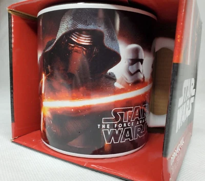 Taza de café de cerámica Star Wars Disney El Despertar de la Fuerza 20 OZ Foto 1 de 4