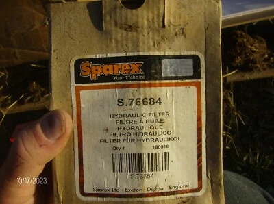 SPAREX HYDRAULIC FILTER S 76684 - Image 1 of 2
