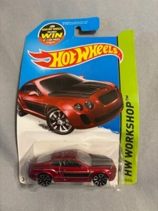 Hot Wheels Bentley Continental Supersports Red HW Workshop 192/250 Speed Team - Picture 1 of 6