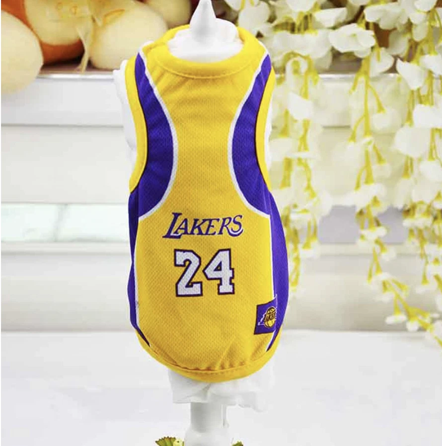 Chaleco jersey baloncesto mascota perro Foto 1 de 4