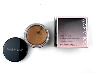 Mary Kay Bronze Cream Eye Shadow - Iced Cocoa Cacao Glace Shiny Blendable .15 oz - Picture 1 of 6