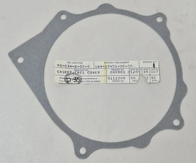 1 NOS 1977-1978 Yamaha IT250 IT400 YZ250 Mag Stator Cover Gasket OEM 1W4-15451 - Изображение 1 из 2