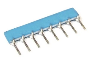 4 pezzi 330 Ohm 5% Rete Resistiva Murata RGLD 4Y331J 330R 8 pin  - Bild 1 von 3