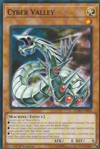 YUGIOH CARD CYBER VALLEY LEDD-ENB06 1ST EDITION - Photo 1 sur 1