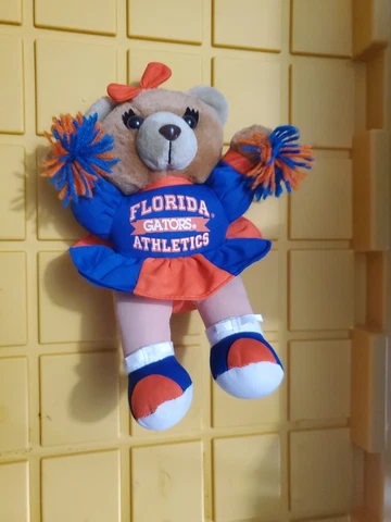Florida gators university of Florida athletics Cheerleader teddy bear plush Cover