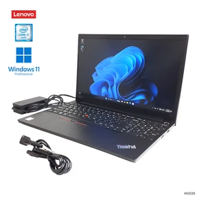 Lenovo ThinkPad E15 15.6'' Laptop i7-10510U 8GB RAM 512GB SSD Win 11 Pro H3035 - Picture 1 of 16