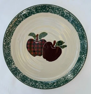 Farmhouse Style Apple Jack Plaid Apple 11" Teller von International China 4er Set - Bild 1 von 5