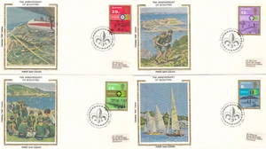 Scouting GB Guernsey Colorano FDC set 1982 (144921) - Picture 1 of 1