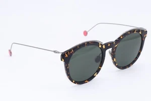 CHRISTIAN DIOR DIORBLOSSOM 0M785 SILVER HAVANA AUTHENTIC SUNGLASSES 52-20 - Picture 1 of 4