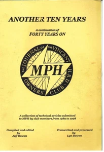 HRD VINCENT SERIES A B C D & FIREFLY (1928-55) MAINTENANCE & REPAIR TIPS BOOK - Picture 1 of 16