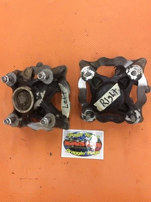 2011 Can Am Ds450 DS 450 Front Hubs And Knuckles Used - Image 1 of 4