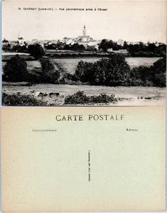 SAVENAY - Vista panorámica llevada al oeste 7-8 mil Francia PC de colección - Imagen 1 de 1