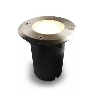 3x LED Bodeneinbauleuchte Bodenstrahler Bodenleuchte Gartenlampe Spot GU10 230V - Bild 1 von 16