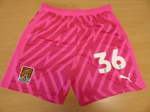 NORTHAMPTON TOWN FC | 36 | JAMES DADGE | MATCH ISSUE SHORTS 2023/2024 | Size L - Picture 1 of 3