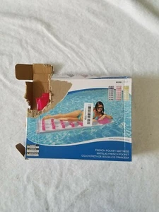 Poolmaster 83356 French Pocket Swimming Pool Mattress Red (Open Box) - Picture 1 of 2