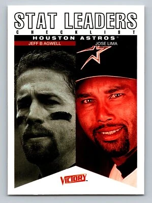 Jeff Bagwell / Jose Lima 2000 Upper Deck Victory #23 Houston Astros - Image 1 of 2