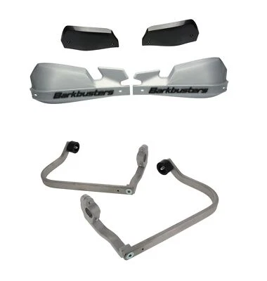 Barkbuster VPS Silver Handguard &Fit Kit Kawasaki Z 125 Pro 2016-2018 - Image 1 of 4