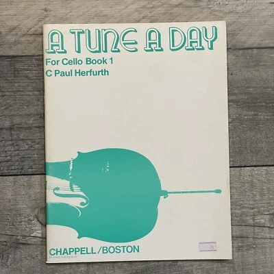 A Tune a Day for CELLO Book 1 by C Paul Herfurth (CHAPPELL / BOSTON) - Image 1 of 3