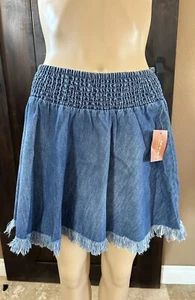 Falda para mujer - Falda vaquera de trapo americano - Talla mediana - Imagen 1 de 3