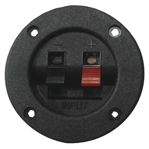 (2) Subwoofer/caja de altavoces terminal taza postes de resorte redondo 2,25" - Imagen 1 de 1