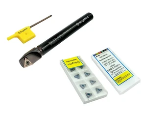 Indexable 30° Chamfer Tool 120mm with 10 Spare Carbide Inserts - Picture 1 of 6