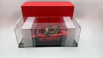  BBR1216S BBR Ferrari 812 Competizione Aperta Rosso Fuoco 1/12 - Immagine 1 di 4