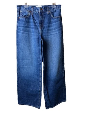 Madewell супер широкие джинсы размер 30 средний стирка джинсовой ткани женские брюки новый без ЯРЛЫКОВ - Изображение 1 из 4