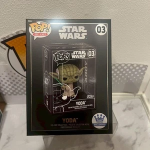 Figura Funko Shop Limited Star Wars Yoda Diecast Pop, Coleccionable, Premium, Especificación - Imagen 1 de 4