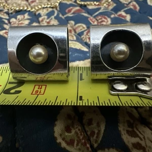 Vintage Silber Manschettenknöpfe �� - Bild 1 von 4