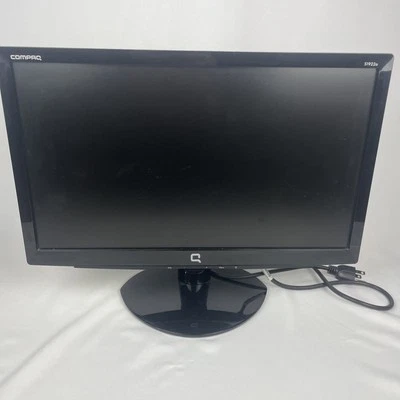 HP Compaq S1922a 18.5" LCD HD Black Widescreen Monitor ~Tested & Working WM767A - Image 1 of 4