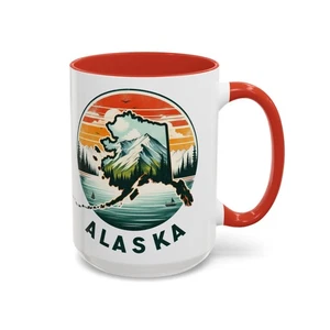 Alaska Coffee Mug, Souvenir Gift for Coffee Lovers, AK Mug, Travel Gift, Accent - Picture 1 of 17