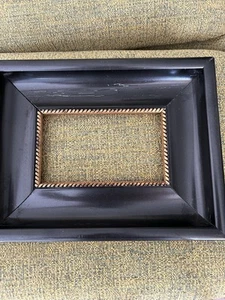 Alter Holzrahmen Mit Gold - Bild 1 von 12