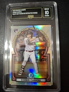 2023 Bowman - Rookie of the Year Favorites Corbin Carroll #ROYF-1 (RC) - Picture 1 of 6