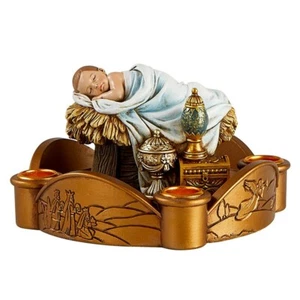 Christian Brand Christ Child Nativity Candleholder - Pack of 1 - Picture 1 of 5
