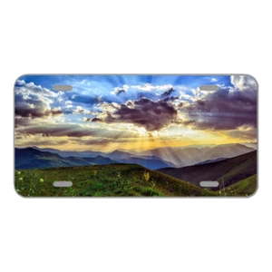 Custom Novelty License Plate With Amazing Sunny Cloud View Add Text - Picture 1 of 1