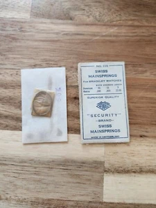 Newall Swiss Watch Mainspring 109, 00 x 11 x 9,  .080 x .010 x 22.86 - Picture 1 of 2