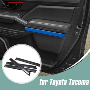 Decoración del panel interior de la puerta para Toyota Tacoma SR5 TRD 24-25 ABS tiras de moldeo de carbono - Imagen 1 de 13
