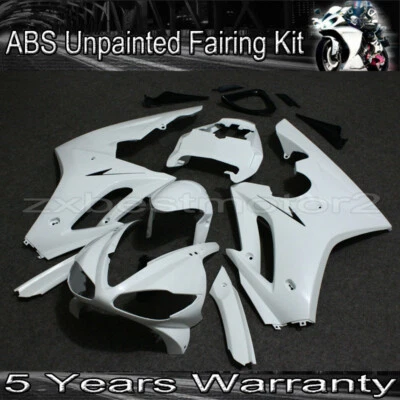Kit de carenagem pré-perfurado plástico ABS sem pintura para Triumph Daytona 675 2009-2012 - Imagem 1 de 4