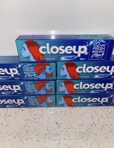 Close Up Gel Toothpaste Peppermint Drops Whitening 75 ML Job Lot x 7 Free Post - Picture 1 of 7