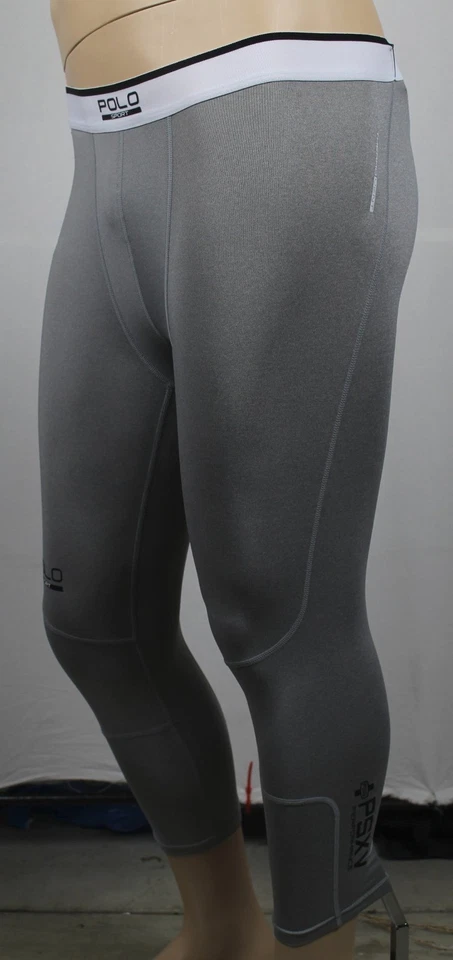 Mallas de compresión grises Polo Sport Ralph Lauren nuevas con etiquetas Foto 1 de 1
