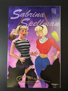ARCHIE HALLOWEEN SPECTACULAR #1 SABRINA SIGNED BY SAJAD SHAH W/COA! NYCC EXCL - Picture 1 of 11