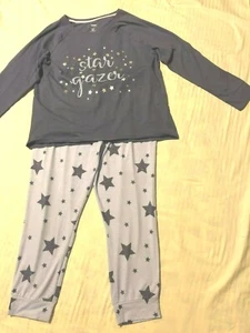 Sonoma Intimate: Mujer Mangas Largas, Pierna Larga Pj/Salón Set, 2 Tonos Púrpura, XXL - Imagen 1 de 4