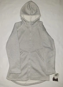 Avalanche Women's Medium White Zipper Hoodie Comfortable Soft New With Tags - Picture 1 of 4