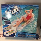 Pool Lounge Chair Bestway Inflatable Float Raft Vinyl H2o-Go Backrest Cup-Holder