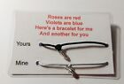 Valentinstag - 'Schraube' Armbänder - hier ist ein Armband für mich & ein anderes für Sie