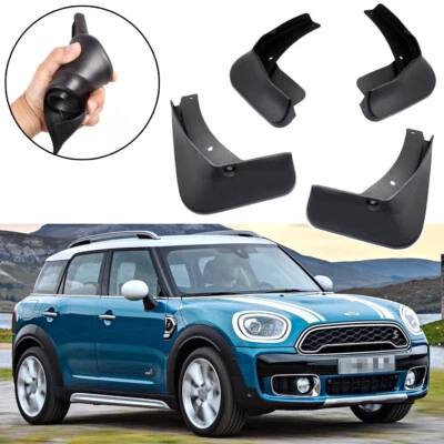 Car Mud Flaps Splash Guards Fender Mudguard for Mini Countryman 2017 2018 2019 - Image 1 of 4
