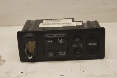 Radio control de audio trasero Chevrolet Tahoe GMC Yukon 2000-2006 GM 09356819 9356819 Foto 1 de 4